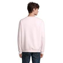 SOLS Unisex Adult Space Organic Raglan Sweatshirt - Pale Pink - View 4