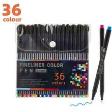 12/24/36/48/60 Colors 0.4mm Fine Tip Markers, Ultra-Fine Tip Fluorescent Pens Dynamic Drawing And Writing Set, Suitable For Students Back To School Essentials, Also Applicable For Office Use - A - View 13
