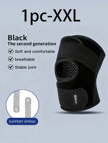 Pressure Elastic Knee Pads (Slip-On Design), Made Of Breathable Polyester And Spandex Material, Suitable For Various Outdoor Activities And Fitness Training; Durable, Fashionable And Snug Fit, Unisex, Ideal Sports Protection Equipment - Multicolor - View 16