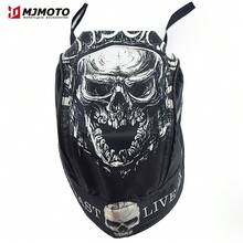MJMOTO Classic Retro Men's Motorcycle Helmet Balaclava Mask Summer Running Cycling Skull Cap Head Scarf Headband - one-size - View 4