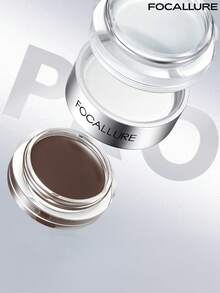 FOCALLURE 2.5g+2.5g Colored Eyebrow Pomade + Transparent Eyebrow Wax 2-In-1, Eyebrow Filling & Shaping, High Pigment, Long-Lasting & Smudge-Proof, Volumizing & Enhancing, Creamy Smooth Texture, No Clumping, Waterproof & Sweat-Proof - BR01# COFFEE BROWN - View 7