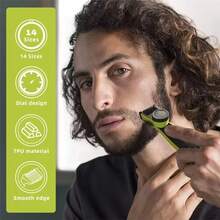 Fits For Guide Comb Guards For One Blade QP2520 QP2530 QP2630 QP2620 Electric Trimmer Shaver 14 Length Adjustable Kit - Multicolor - View 6