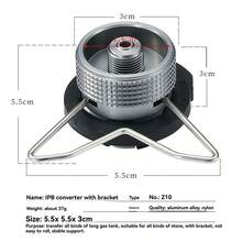 CAMPINGMOON Outdoor Camping Kitchen Pressure Relief Inflator Valve Propane To Isobutane Adapter Propane To Isobutane Converter Aluminum Alloy Propane Interface Accessory Z10 Z11 Z13 Z13M Z15 Z20 Z22 - A - View 16