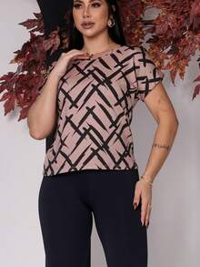 Striped Blouse - Fashion For Every Occasion - Black - View 6