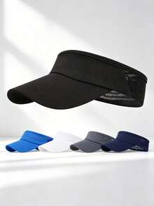 1PC Sports Sun Visor Men Lightweight Packable Cooling Stretchy Visor Hat For Running, Tennis, Golf - Lightweight Visor - View 7