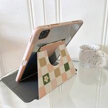 1件 360°可旋轉平板保護殼，多角度視角書本式支架，相容 iPad A16 2025、Galaxy Tab S9 FE/S8 Plus/S7/S10、Pad、Matepad、Pad、Honor Pad、Tab - 彩色 - 查看 7