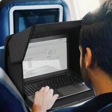 Pelindung Matahari dan Privasi Laptop, Tas Jinjing Laptop Luar Ruangan, Pelindung Matahari dengan Sudut Pandang yang Dapat Diatur, Kompatibel dengan Laptop 14-16 Inci, Pelindung Matahari Komputer Portabel - Hitam 16 Inci 14 Inci, Tas Laptop Lipat, Penghalang Cahaya, Privasi, Anti-Silau, Tas Tangan Portabel - View 10