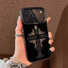 Orthodox Cross Icon Jesus God Phone Case For IPhone 17,16,15,14,13,12,11,Pro,Max,Plus,E,Air,Mini Black Tpu Cover TFGL - 1 - 查看 2