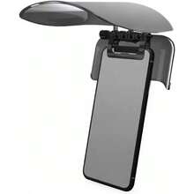 2pcs Portable Phone Screen Sunshade, Foldable And Anti-Glare Phone Screen Cover, Suitable For Outdoor And Beach Use, Privacy Viewing Protection Cover, Compatible With Various Phone Models, Easy Installation Multi-Angle Design - A - View 9