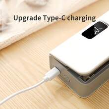 Portable USB Rechargeable Vacuum Sealer, Adjustable Modes, Suitable For Plastic Bags And Food Sealing And Storage, Ideal For Home Kitchen, Supports Food Vacuum Sealing, One-Touch Operation, Electric Powered - Multicolor - View 11