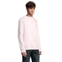 SOLS Unisex Adult Space Organic Raglan Sweatshirt - Pale Pink - View 3