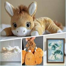 1pc White Polyester Fiber Filling, Suitable For Sofa, Toys, Pillows, Pet Beds And Home Textiles - Soft And Fluffy Material, Ideal For Comfortable Cushions, Stuffed Dolls And Decorative Accents - A - View 1