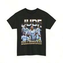 T-shirt graphique vintage des années 90 Jude Bellingham, T-shirt, T-shirt assorti pour la famille, Vêtements pour filles - style1 - Voir 1