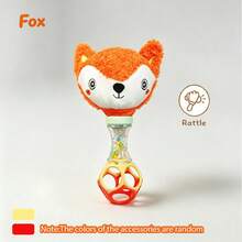 Cute Handheld Rattle (Fox & Koala) Baby Grade Vibration Bell Toy, Grip & Sensory Training, Visual & Auditory Development, Thanksgiving Birthday & All Holiday Gift - 彩色 - 查看 15