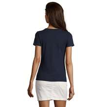 SOLS Womens/Ladies Imperial V Neck T-Shirt - French Navy - View 2