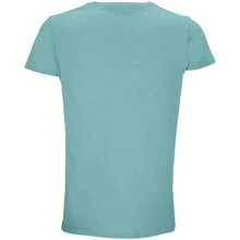 SOLS Mens Crusader Organic T-Shirt - Pool Blue - View 2