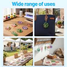 16PCS/6PCS Assorted Geometric Pendant Silicone Molds With Hanging Holes, Jewelry UV Resin Molds, Epoxy Resin Necklace Keychain Molds, Multi-Functional Pendant Molds For Girls, Creative Mother's Day Gift - White - View 4