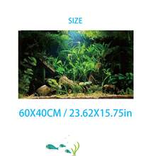 Aquarium Background Wallpaper Sticker - Underwater Jungle Scene, Tree Trunk Pattern - Self-Adhesive Fish Tank Decor, Fade-Resistant, Suitable For Freshwater/Saltwater Aquariums, Glass Containers, Office/Home Decor - Aquarium Landscaping, High-Quality Printing, Natural Style Design - A - View 7