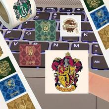500pcs/Roll Harry Potter House Stickers Set: Official Badges, Suitable For Laptops, Journals And Magic Decoration (Random Styles) - Multicolor - View 6