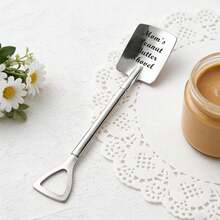 Personalized Engraved Ice Cream Scoop, Name Dessert Spoon, Fun Sentimental Custom Gift For Dad, Mom, Grandpa - Multicolor - View 6