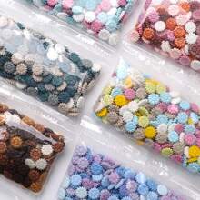 300pcs/Bag Sealing Wax Beads, Sunflower Mixed Color Sealing Wax Pellets, For Invitations/Envelopes/Bookmarks/Art Supplies/DIY Crafts/Gift Decoration Sealing Wax Material - 300 Sunflower Wax Granules/bag - View 1