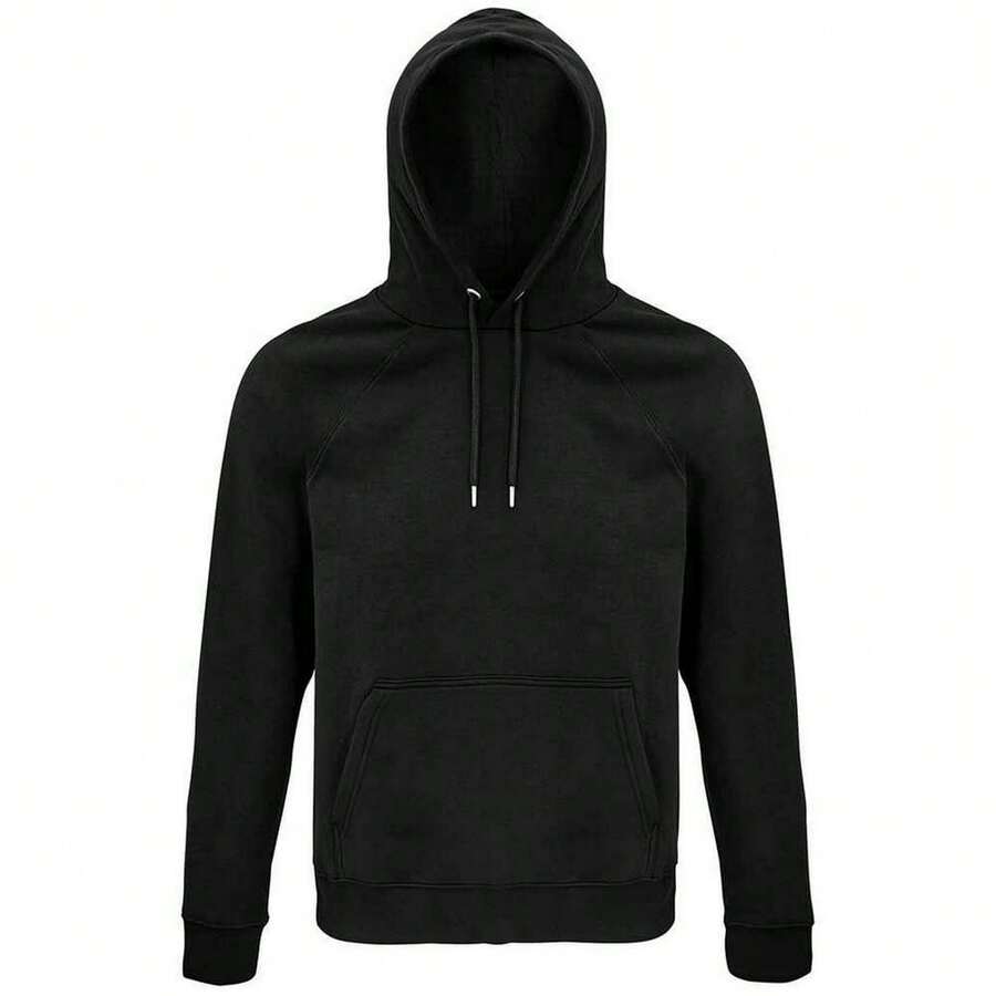 SOLS Unisex Adult Stellar Organic Hoodie - Black - View 1