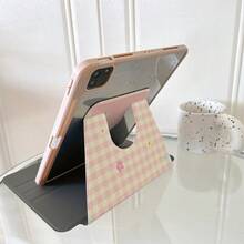 1件 360°可旋轉平板保護殼，多角度觀看書本式支架，相容 iPad A16 2025、Galaxy Tab S9 FE/S8 Plus/S7/S10、Pad、Matepad、Pad、Honor Pad、Xiaoxin Pad - 彩色 - 查看 8
