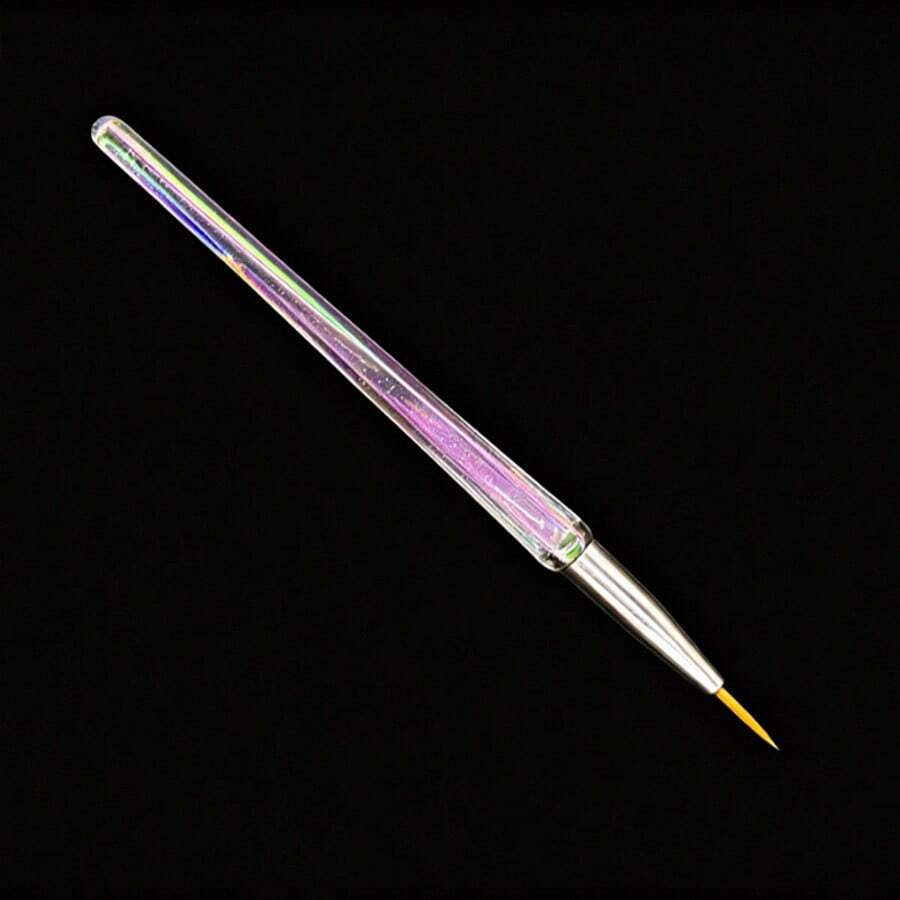 奢華幻彩美甲工具 15mm 極細勾線刷 用於法式指尖勾勒