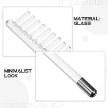 MAGICLULU Peine De Reemplazo Para Instrumento De De Alta Frecuencia Transparente Accesorio Compacto Para Cuidado Capilar Y Alivio Del Cuero Cabelludo - como se muestra - Ver 4