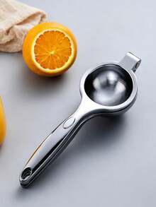 Portable Aluminum Citrus Juicer, Manual Lemon Squeezer With Non-Slip Handle, For Fresh Juice - Multicolor - View 5