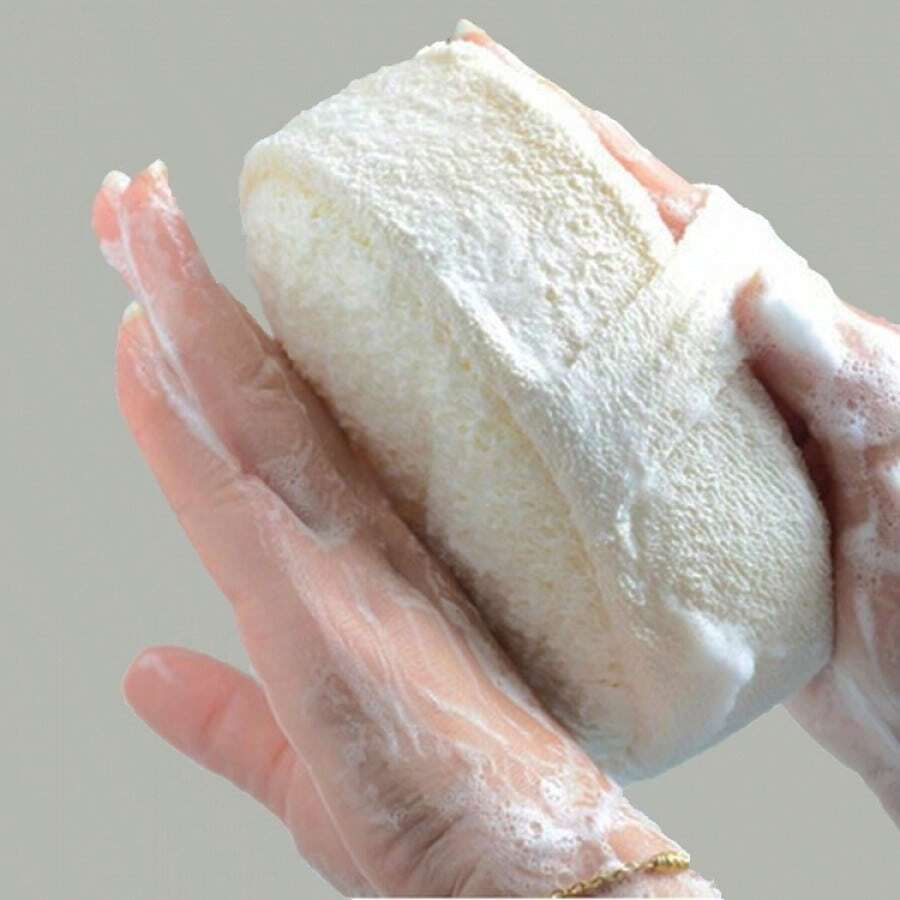 Sponge Bath Brush, Loofah Bath Supplies, 10X14.5X5cm, Exfoliating Massage Bath Brush, 1pc/2pcs, African Net Sponge, Body Brush, Bath Accessories, Exfoliating Scrub