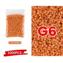 2.6mm Sundymot Fuse Beads, 1000PCS+ Maillard Coffee Color Series Individually Packaged, Not Easy To Spill, DIY Pendant Keychain, Jewelry Making Craft Supplies, Graduation Season Back To School Season, Christmas, Party Birthday Gift, Multicolor 2.6mm Fuse Bead Bulk Refill Kit - 2.6mm Puzzle Beads - View 21