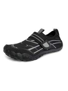 2026 New Multi-Function Children's Shoes Suitable For Indoor And Outdoor Casual Wear Beach Water Shoes For Boys And Girls Rubber Sole Breathable Quick-Drying Upper - Black - View 3