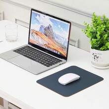 Customized Logo Mouse Pad, Personalized White Mouse Pad, Customized White Gaming Mouse Pad, Personalized Customization, Customizable, Christmas, Christmas Gift, Christmas Party, Square/Round, Anniversary, Living Room Decor, Birthday Gift, Suitable For Father, Mother, Friends, Colleagues, Office, Business Use - Multicolor - View 4