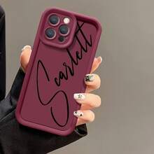 Phone Case: Personalized Case With Name And Initials, Compatible With IPhone 17, 16, 15, 14, 13, 12, 11 Pro Max, Ideal Gift For Couples And Friends, DIY Protective Drop-Proof Case - Style 1 - View 4
