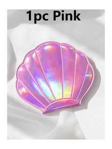 1-2pcs Cute Shell Portable Makeup Mirror, Portable Shell-Shaped Handheld Mini Makeup Mirror, Laser Glitter Mini Pocket Beauty Mirror, Lightweight Travel Mirror For Women And Girls, Mermaid Style Makeup Accessory, Suitable For Daily Touch-Ups, Outdoor Camping, Holiday Gift, Multiple Bright Colors Available For Daily Use - View 16