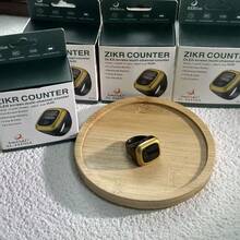 Smart Ring Counter Multi-Channel Charging Electronic Digital Display Ring Counter Metal Luxury Shell Time & Date Display Silent Vibration Reminder Rechargeable Long Battery Life Multi-Color Gold Silver Black Versatile Business Accessory Suitable For Muslim Prayer Recitation Counting, Spiritual Practice Tracking, Daily Portable Precise Counting - Multicolor - View 7