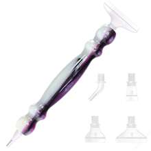 Bolígrafo de pintura de diamantes de resina 5D DIY con puntas de rosca, bolígrafo de arte de diamantes con puntas multifuncionales de plástico, herramientas de pintura de diamantes para arte de diamantes DIY - Ver 9