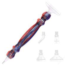 Bolígrafo de pintura de diamantes de resina 5D DIY con puntas de rosca, bolígrafo de arte de diamantes con puntas multifuncionales de plástico, herramientas de pintura de diamantes para arte de diamantes DIY - Ver 12
