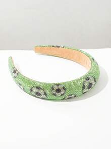 1pc Fashionable Gorgeous Colorful Chocolate Fragment Hair Hoop Hair Accessory - FG666-green - View 2