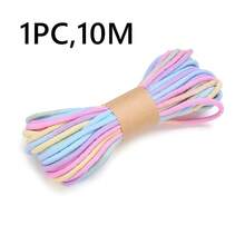 3/5mm Thick Polyester Braided Rope Solid Color Rope Suitable For Weaving Crafts Phone Lanyards, DIY Projects, Outdoor Camping, Pet Leashes - Solid Color - View 15
