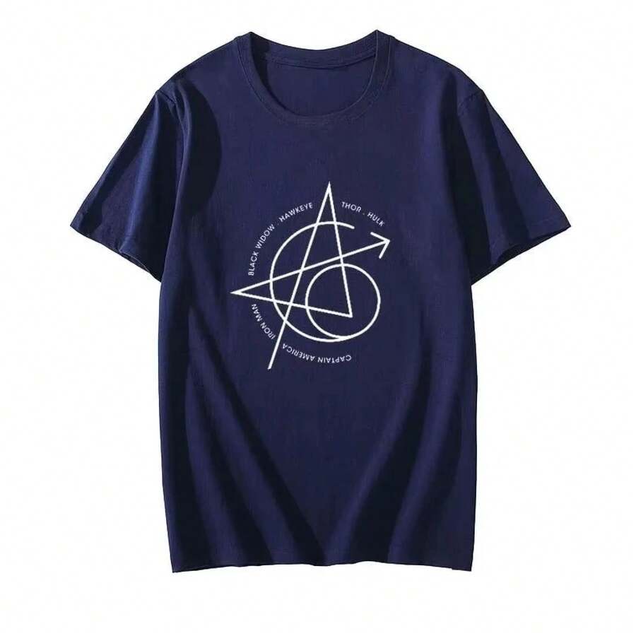 Disney 2026 Marvel Short-Sleeved Pure Cotton T-Shirt, The Same Fashionable T-Shirt As Tony Stark Of The Avengers - 2 - 查看 1