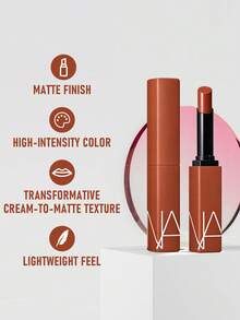 NARS Powermatte Lipstick #101 No Angel 1.5g / 0.05 Oz | Bold Matte Lip Color, Highly Pigmented | Lightweight & Comfortable, Long-Lasting & Non-Drying | Velvety Matte Finish, Lasting Color | Smooth Application, Suitable For Everyday Or Special Occasions - 101 No Angel - View 3
