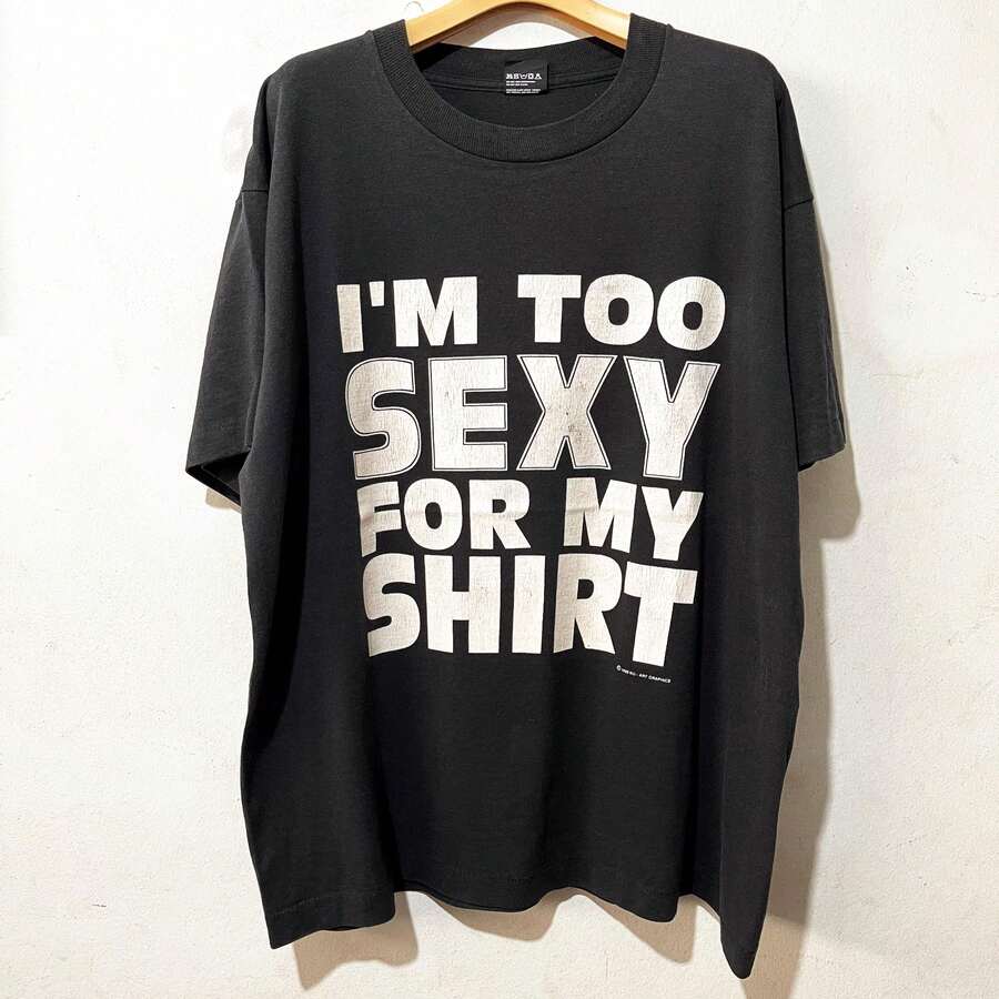 Love You Gift,Woke Up Sexy As Again T-Shirt Funny Saying Sarcastic T-Shirt, Made In USa Menswear Top - Black - View 1