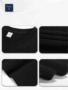 Women T-Shirts - 黑色 - 查看 2