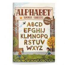 ABC Alphabet Practice Workbook - Uppercase And Lowercase Letter Tracing With Step-By-Step Stroke Guidance, Pinyin Pronunciation Practice And Picture Word Activities, Clear Writing Lines For Daily Training, Develop Writing And Literacy Skills - Alphabet Workbook - View 2