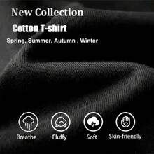 "At Cement" Cursed Cats Humor T-Shirt, 100% Cotton, Unisex, Urban Casual Style, Viral Meme Top,  Summer Outfit, Original Gift For Cat Lovers, Short Sleeve - 白色 - 查看 6