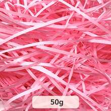 1 Pack Colorful Shredded Crinkle Raffia Paper Filler 20g/50g, DIY Gift Box Wrapping Decor, Party Filler For Wedding, Valentine's Day, Easter & Birthday - View 17