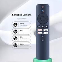 Remote Kontrol Suara XMRM-M3 Kompatibel dengan Smart TV L55M6-ESG L55M6-ARG MDZ-24-AA - View 3