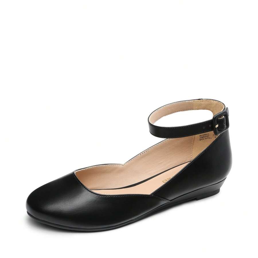 Dream Pairs Ballerinas Damen Riemchenballerina Elegant Flats Schuhe